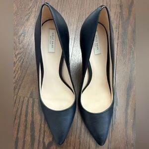 Cole Haan Women's Classic Black Soft Leather Heels 9M